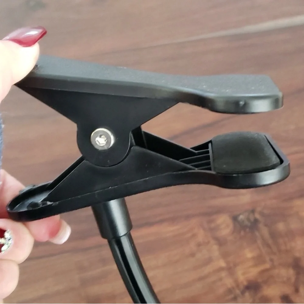 PHONE HOLDER, Flexible, Black, EUC